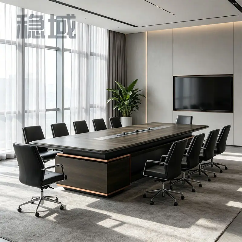 Office Furniture Desk Set Conference Room Desk Table Meeting Table Modern Conference Tables — view 1