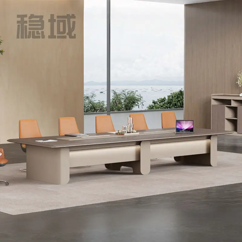 Office Furniture Desk Set Conference Room Desk Table Meeting Table Modern Conference Tables — view 1
