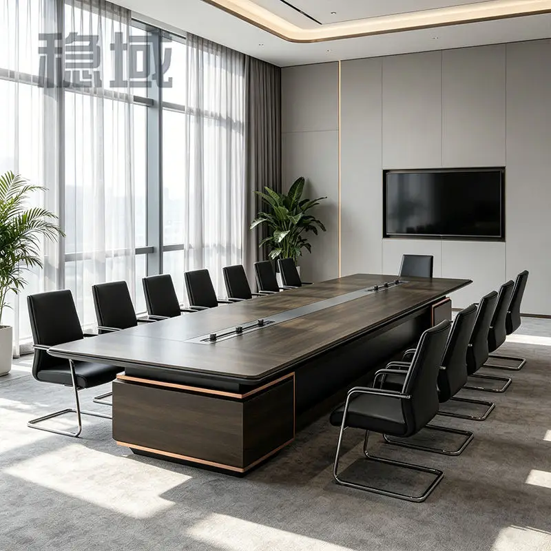 Office Furniture Desk Set Conference Room Desk Table Meeting Table Modern Conference Tables — image 2