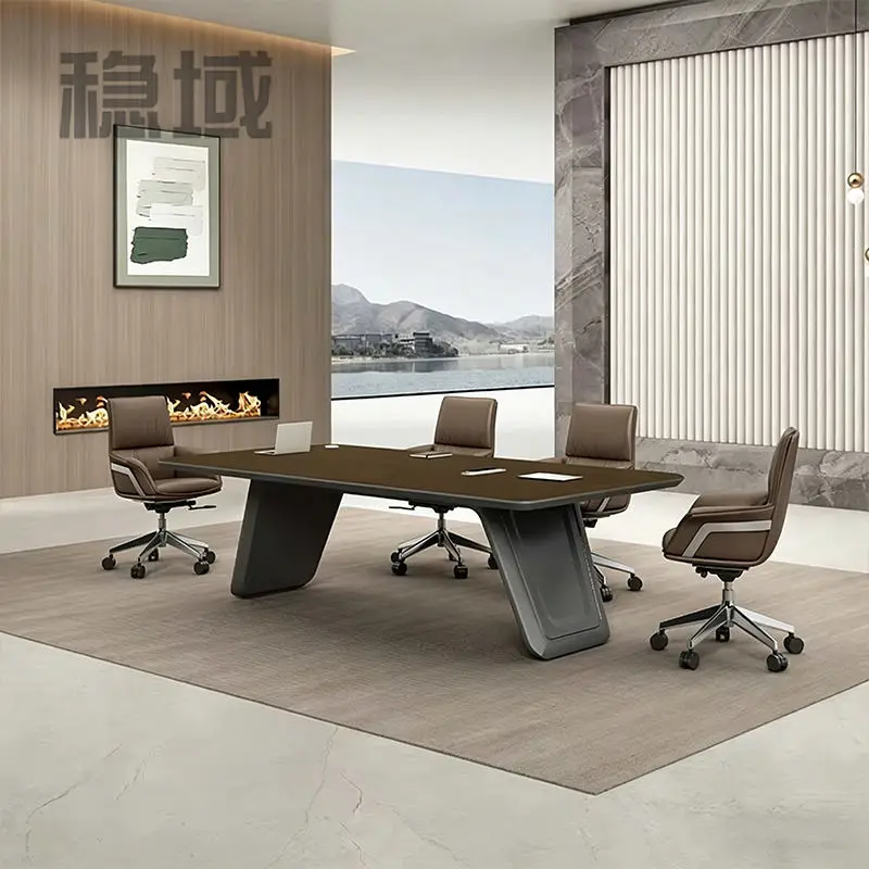 Office Furniture Desk Set Conference Room Desk Table Meeting Table Modern Conference Tables — image 2