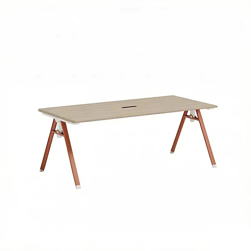 Modern Melamine Conference Table Set for Office Hotel School Hospital Use-Commercial Desk — image 4