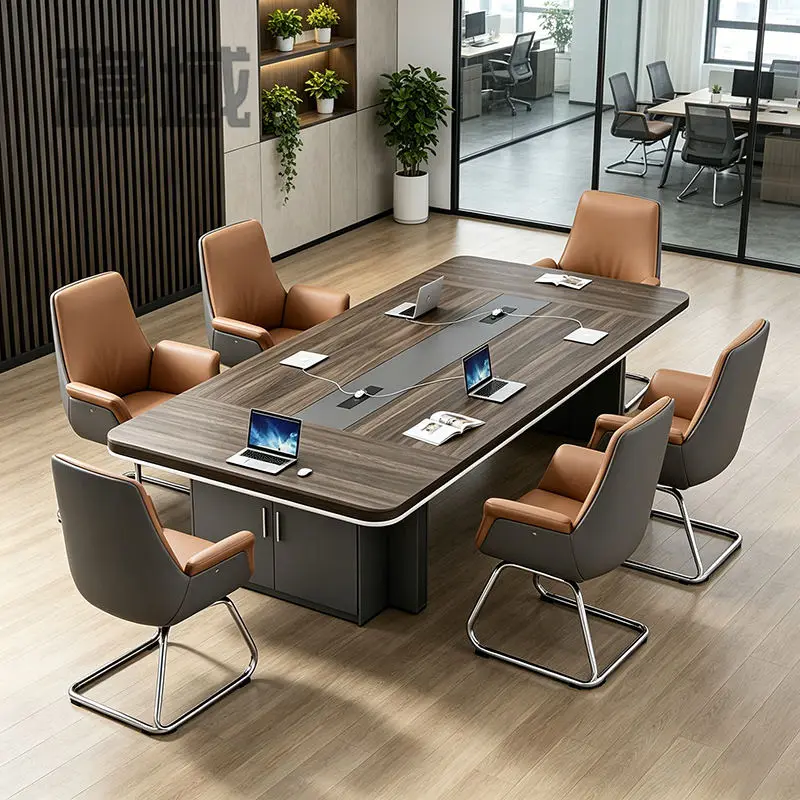 Office Furniture Desk Set Conference Room Desk Table Meeting Table Modern Conference Tables — view 1