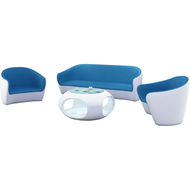 Modern Office Reception Sofa Set Metal Base for Hotels Schools Hospitals Office Furniture — image 6