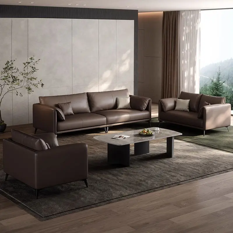 Modern Office Reception Sofa Set Metal Base for Hotels Schools Hospitals Office Furniture — image 3
