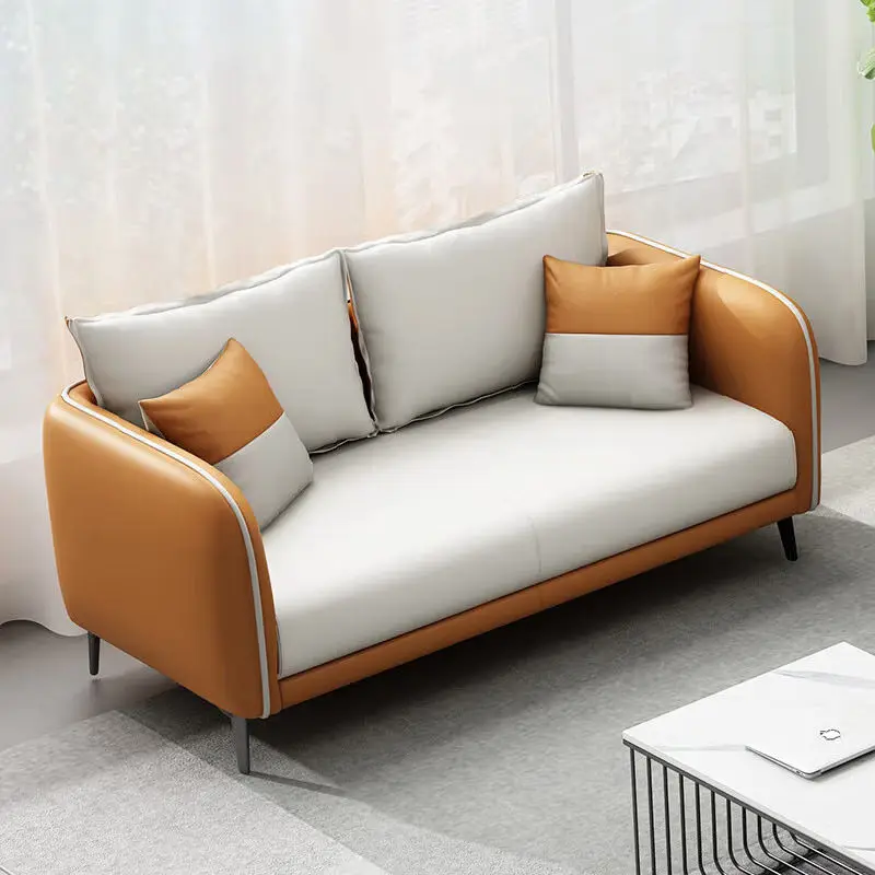 Modern Office Reception Sofa Set Metal Base for Hotels Schools Hospitals Office Furniture — image 7