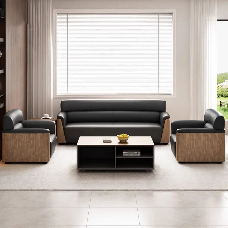 Modern Office Reception Sofa Set Metal Base for Hotels Schools Hospitals Office Furniture — view 1