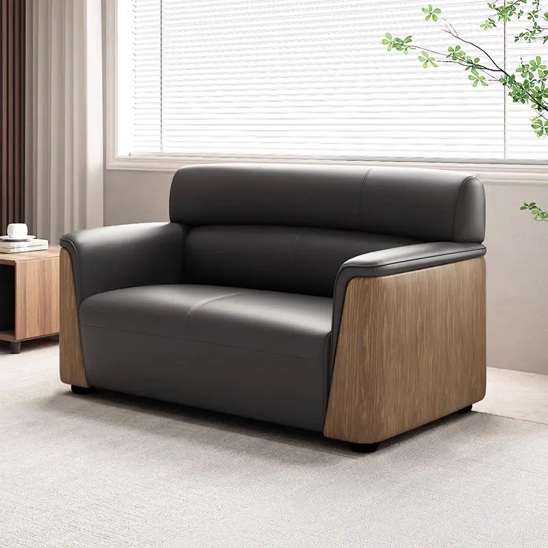 Modern Office Reception Sofa Set Metal Base for Hotels Schools Hospitals Office Furniture — image 7