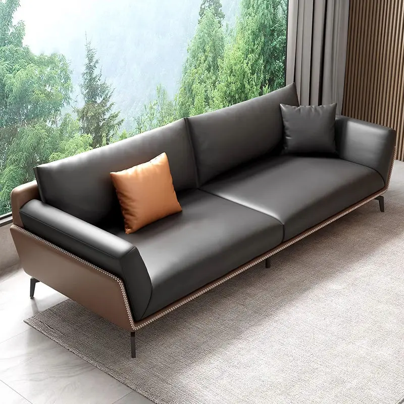 Modern Office Reception Sofa Set Metal Base for Hotels Schools Hospitals Office Furniture — image 5