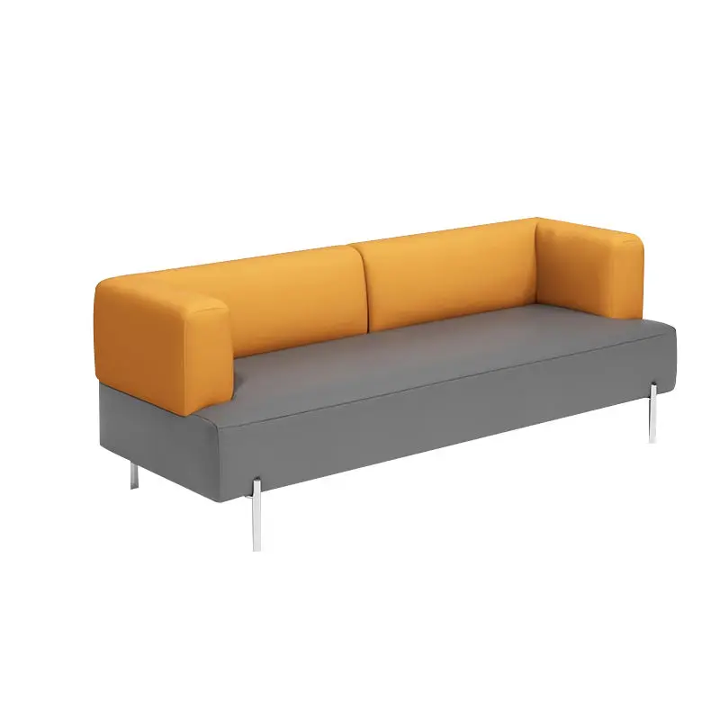 Modern Office Reception Sofa Set Metal Base for Hotels Schools Hospitals Office Furniture — image 7