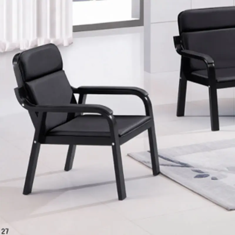 Office Furniture Commercial Modern Reception Sofa Office Couch Leather Office Sofa Set Furniture — image 4