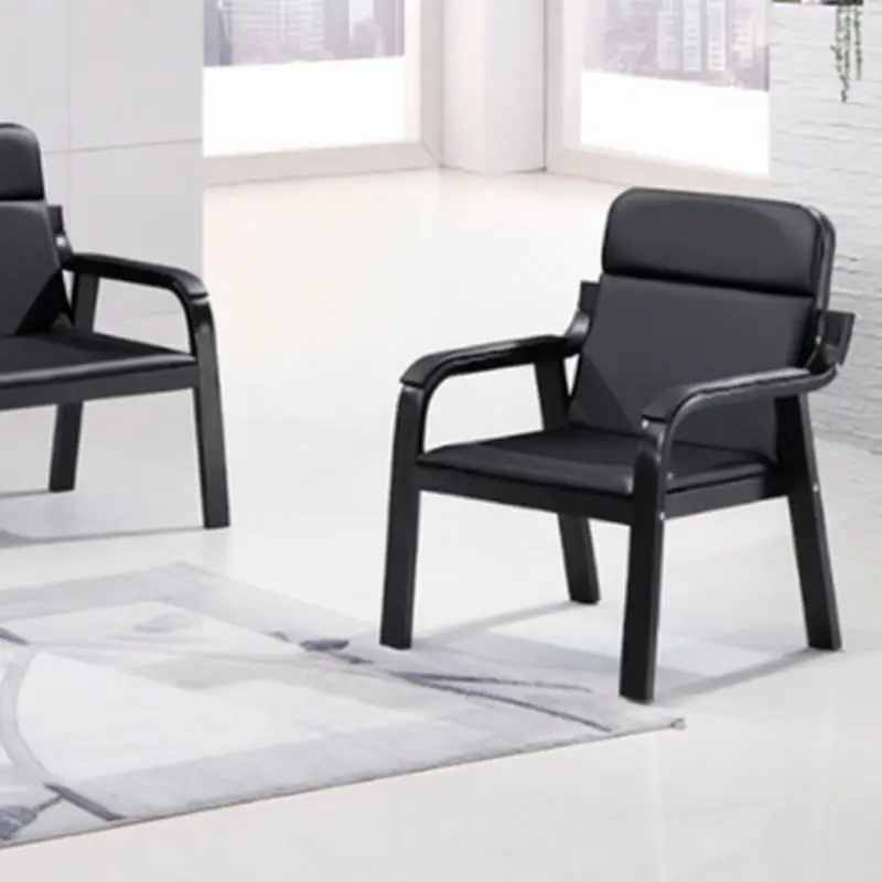 Office Furniture Commercial Modern Reception Sofa Office Couch Leather Office Sofa Set Furniture — image 5
