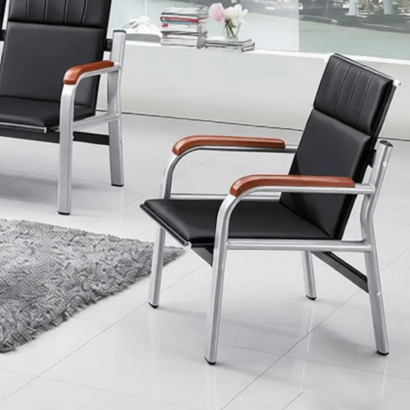 Office Furniture Commercial Modern Reception Sofa Office Couch Leather Office Sofa Set Furniture — image 5