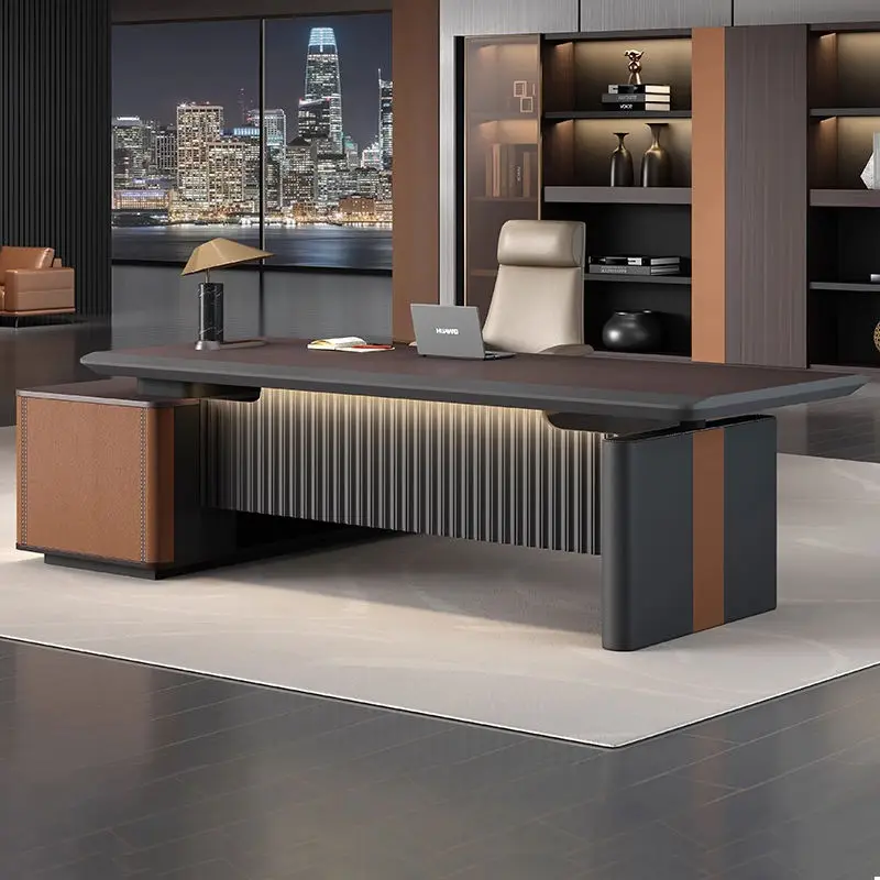 Office Furniture boss Desk Manager Executive Office Desk Table Ceo Luxury Desk boss Table — view 1