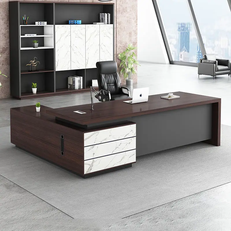 Office Furniture boss Desk Manager Executive Office Desk Table Ceo Luxury Desk boss Table — view 1