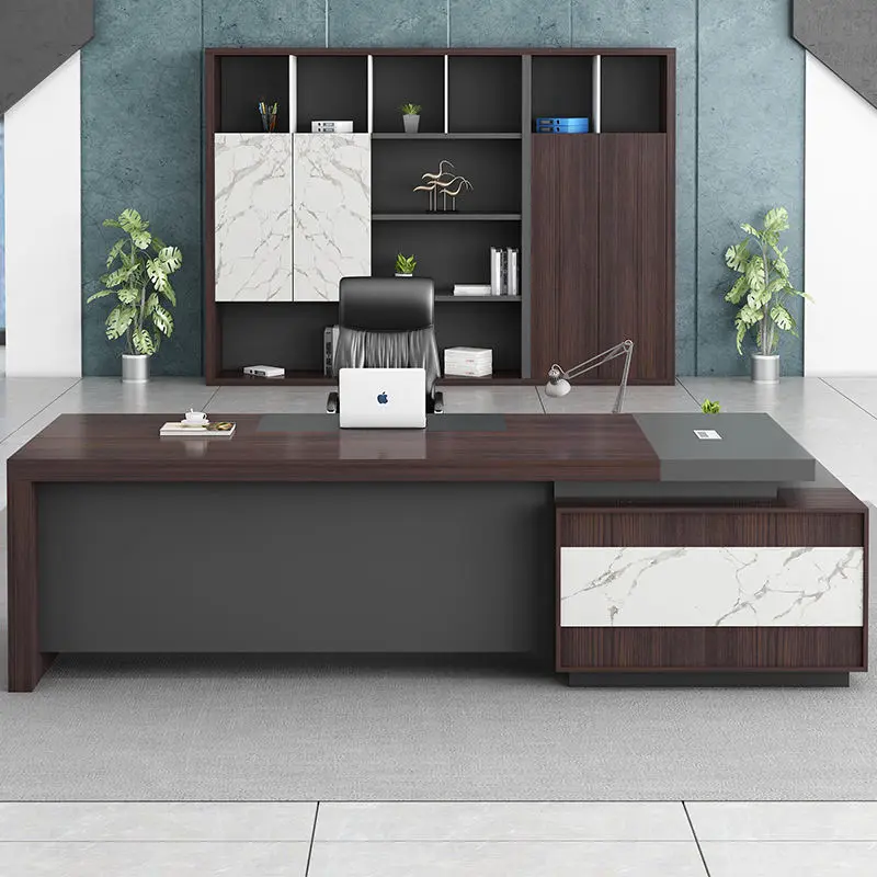 Office Furniture boss Desk Manager Executive Office Desk Table Ceo Luxury Desk boss Table — image 3