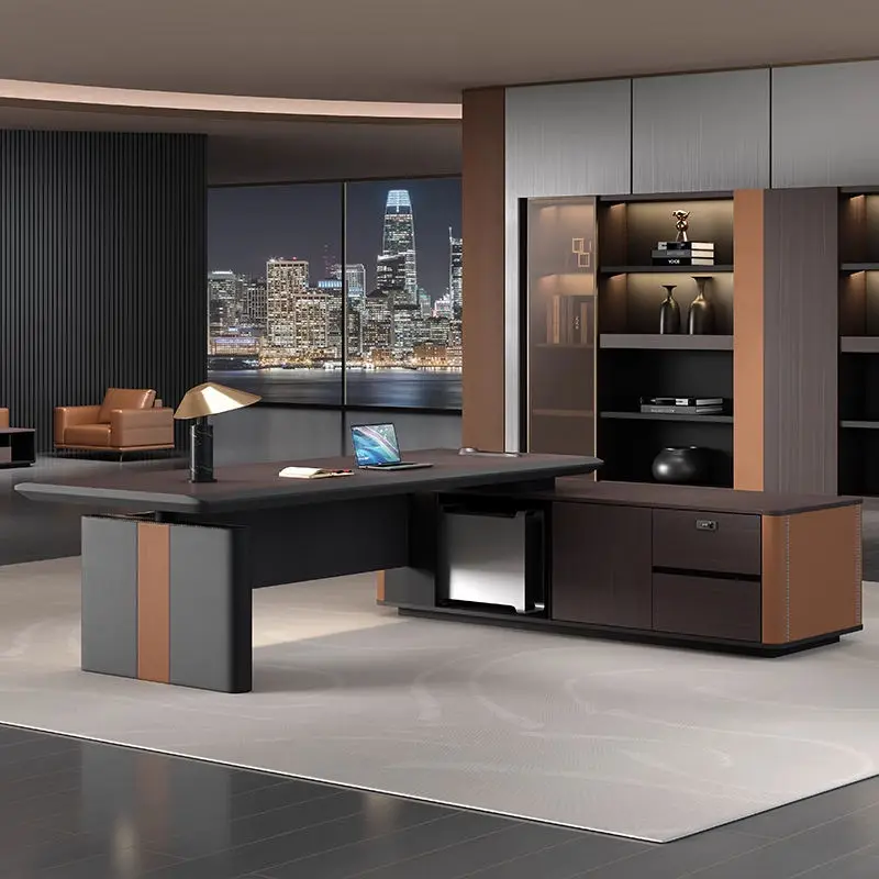 Office Furniture boss Desk Manager Executive Office Desk Table Ceo Luxury Desk boss Table — image 5