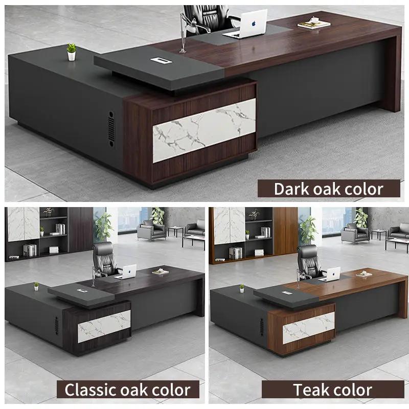Office Furniture boss Desk Manager Executive Office Desk Table Ceo Luxury Desk boss Table — image 4