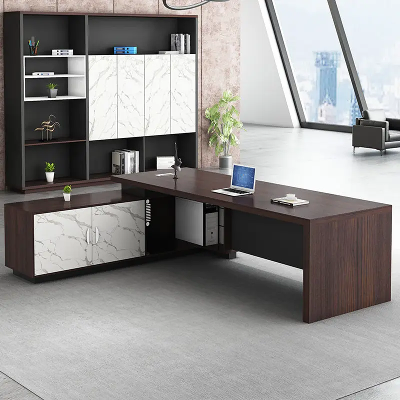 Office Furniture boss Desk Manager Executive Office Desk Table Ceo Luxury Desk boss Table — image 4