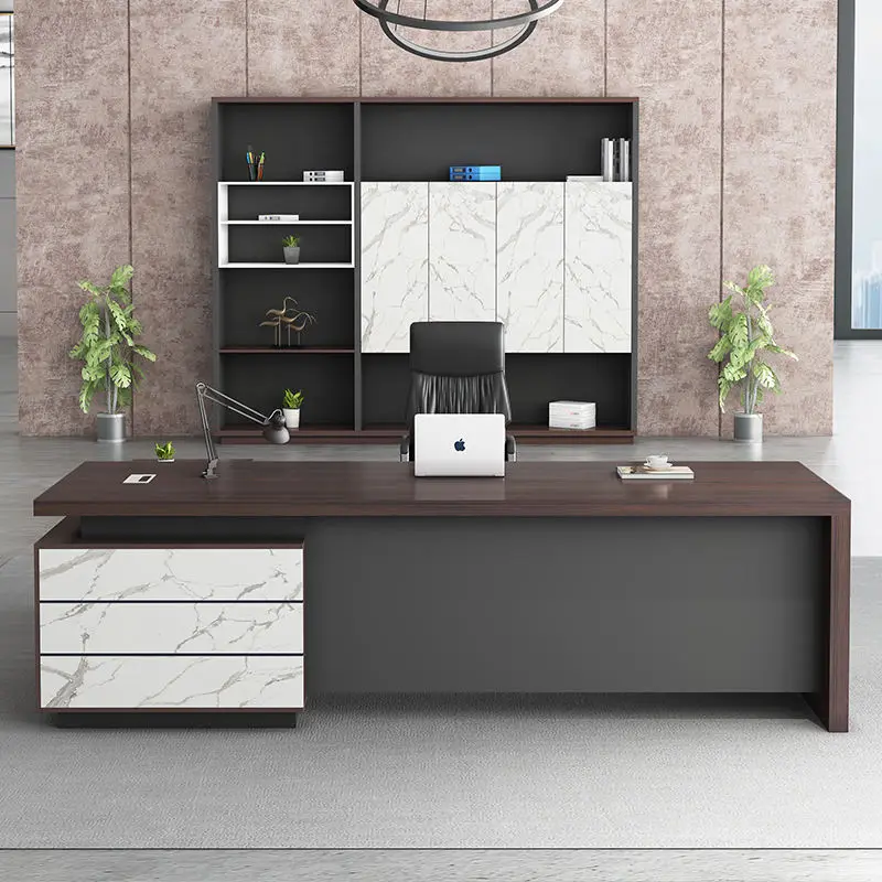 Office Furniture boss Desk Manager Executive Office Desk Table Ceo Luxury Desk boss Table — image 5