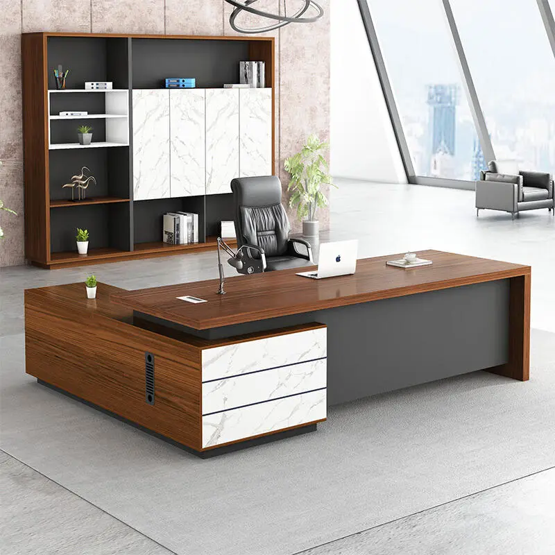 Office Furniture boss Desk Manager Executive Office Desk Table Ceo Luxury Desk boss Table — image 6