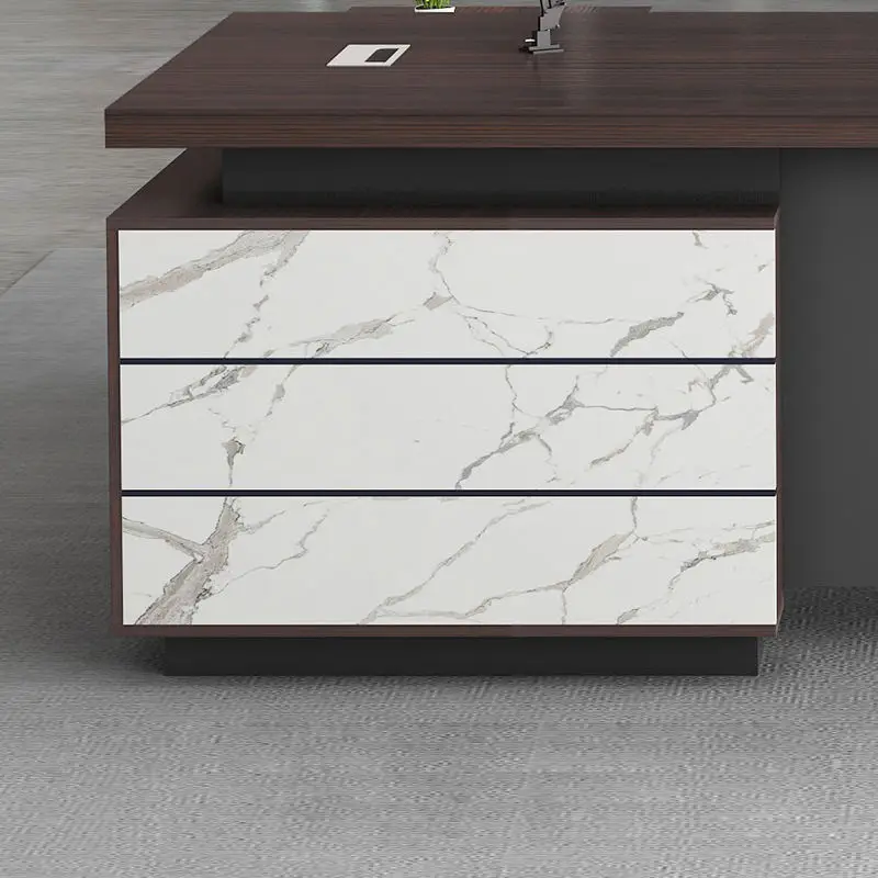 Office Furniture boss Desk Manager Executive Office Desk Table Ceo Luxury Desk boss Table — image 7
