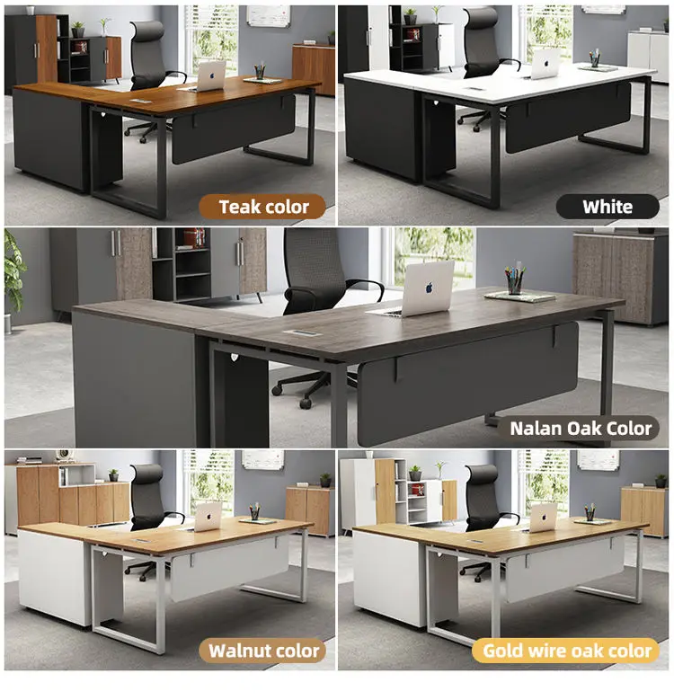 Office Furniture boss Desk Manager Executive Office Desk Table Ceo Luxury Desk boss Table — image 4