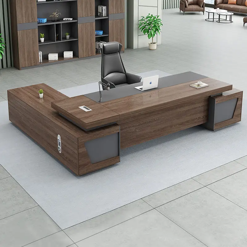 Office Furniture boss Desk Manager Executive Office Desk Table Ceo Luxury Desk boss Table — view 1