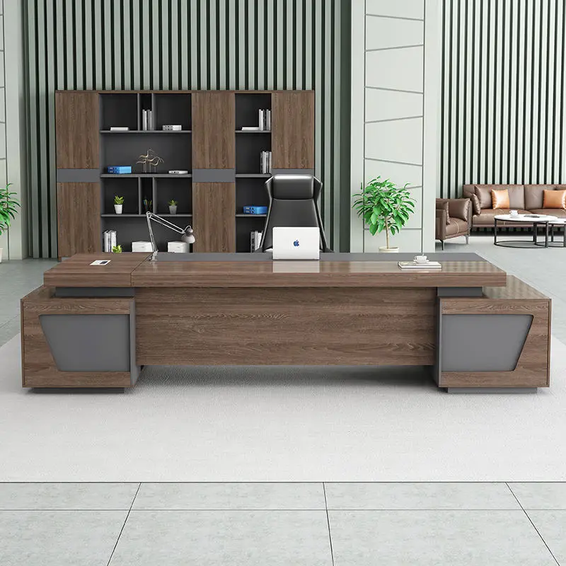Office Furniture boss Desk Manager Executive Office Desk Table Ceo Luxury Desk boss Table — image 3