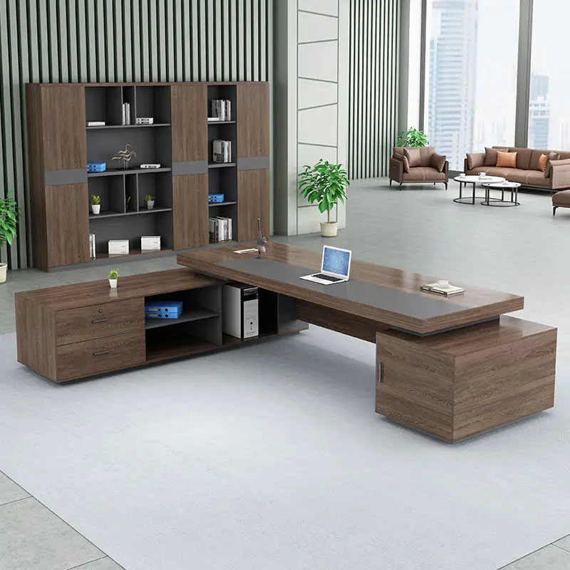 Office Furniture boss Desk Manager Executive Office Desk Table Ceo Luxury Desk boss Table — image 4