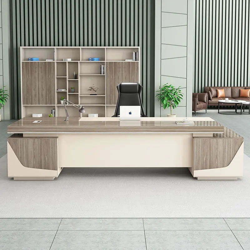 Office Furniture boss Desk Manager Executive Office Desk Table Ceo Luxury Desk boss Table — image 3