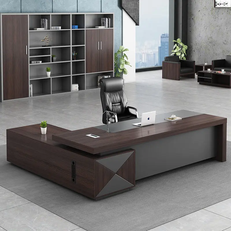 Office Furniture boss Desk Manager Executive Office Desk Table Ceo Luxury Desk boss Table — view 1