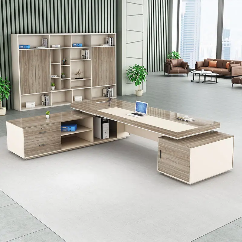 Office Furniture boss Desk Manager Executive Office Desk Table Ceo Luxury Desk boss Table — image 5