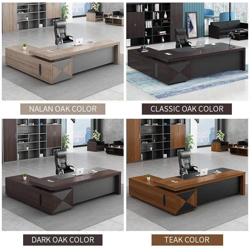 Office Furniture boss Desk Manager Executive Office Desk Table Ceo Luxury Desk boss Table — image 3