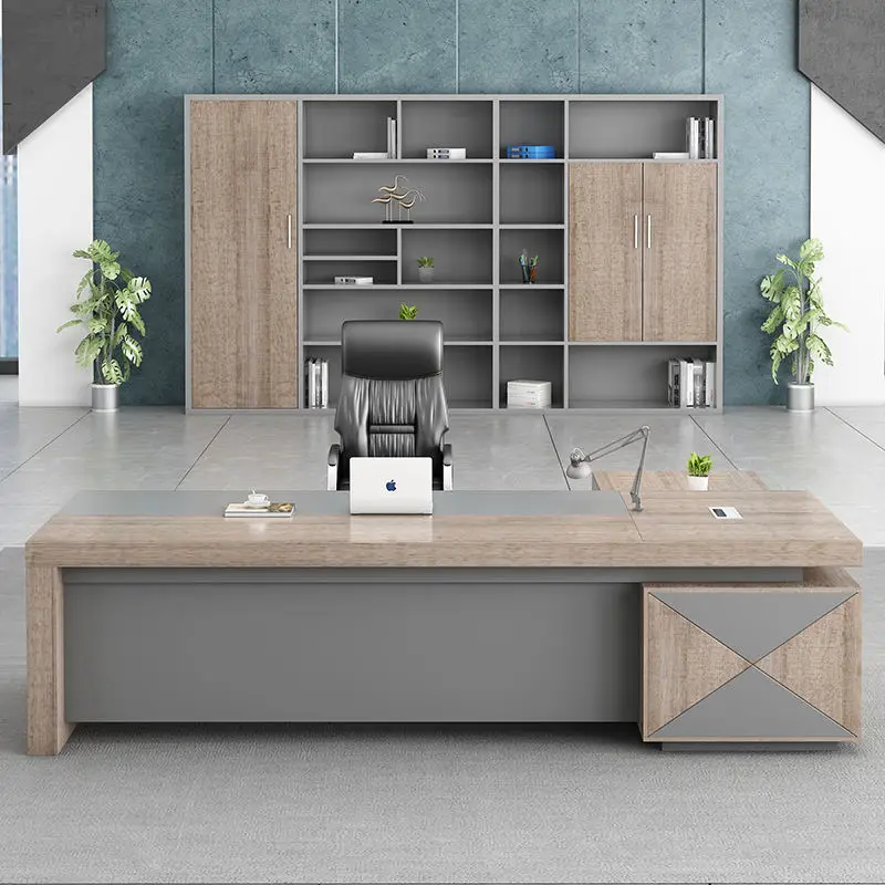 Office Furniture boss Desk Manager Executive Office Desk Table Ceo Luxury Desk boss Table — image 4