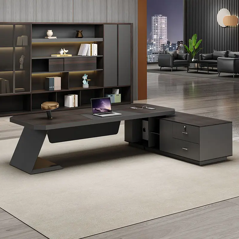 Office Furniture boss Desk Manager Executive Office Desk Table Ceo Luxury Desk boss Table — image 6