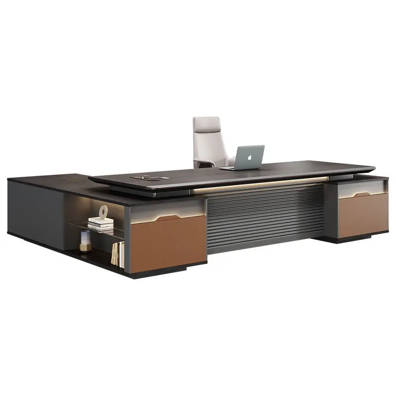 Office Furniture boss Desk Manager Executive Office Desk Table Ceo Luxury Desk boss Table — view 6