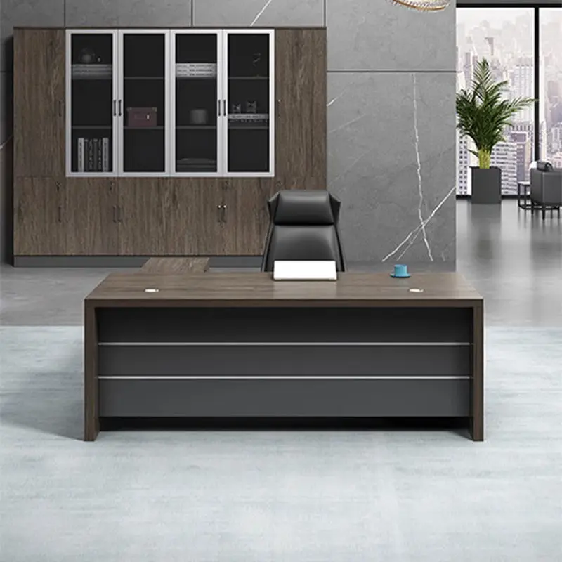 Office Furniture boss Desk Manager Executive Office Desk Table Ceo Luxury Desk boss Table — image 3