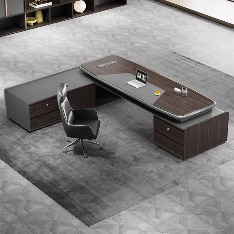 Office Furniture boss Desk Manager Executive Office Desk Table Ceo Luxury Desk boss Table — image 4