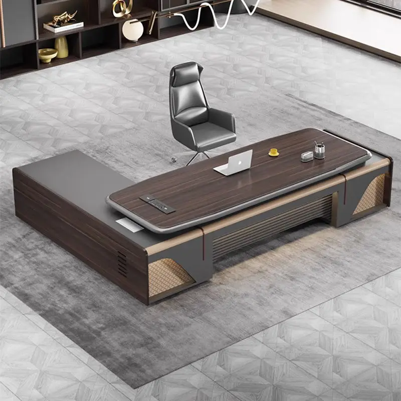 Office Furniture boss Desk Manager Executive Office Desk Table Ceo Luxury Desk boss Table — image 5