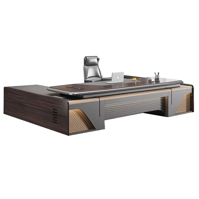 Office Furniture boss Desk Manager Executive Office Desk Table Ceo Luxury Desk boss Table — image 7