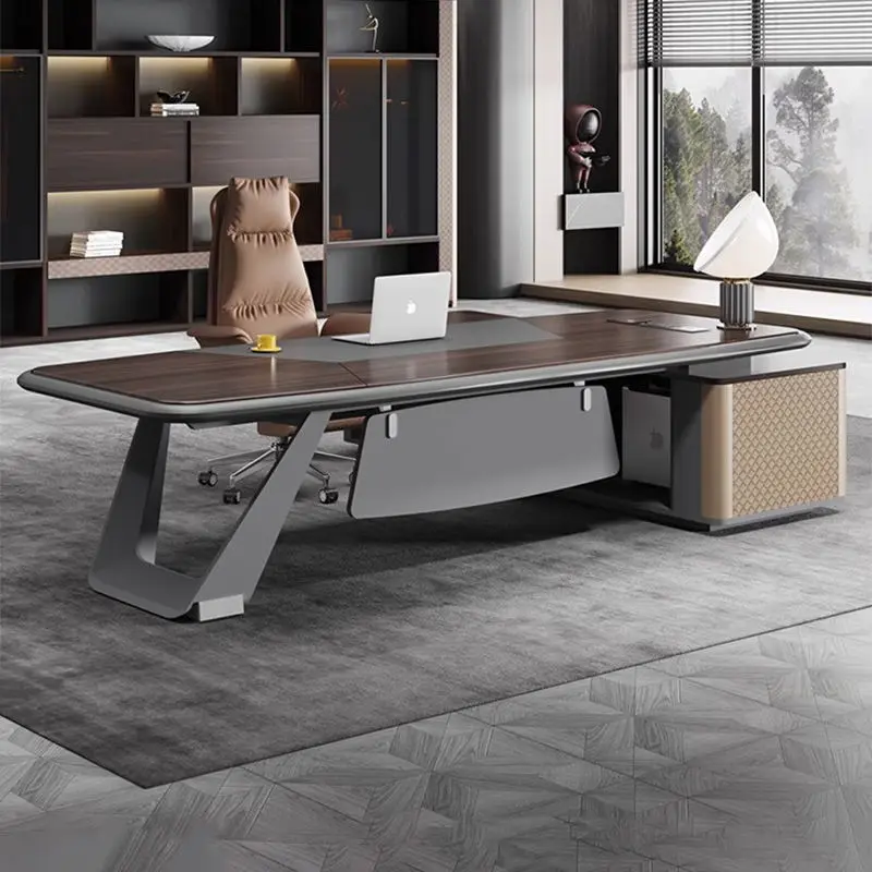 Office Furniture boss Desk Manager Executive Office Desk Table Ceo Luxury Desk boss Table — view 1