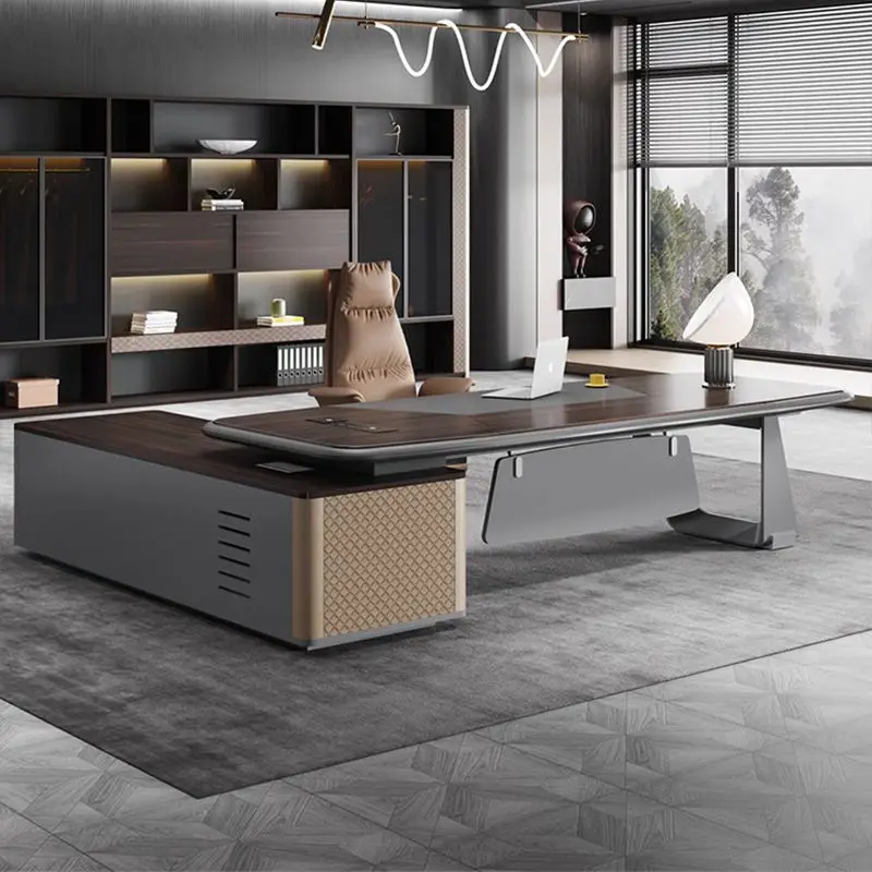 Office Furniture boss Desk Manager Executive Office Desk Table Ceo Luxury Desk boss Table — image 4