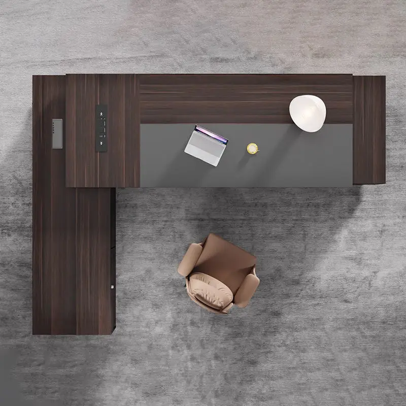 Office Furniture boss Desk Manager Executive Office Desk Table Ceo Luxury Desk boss Table — view 4