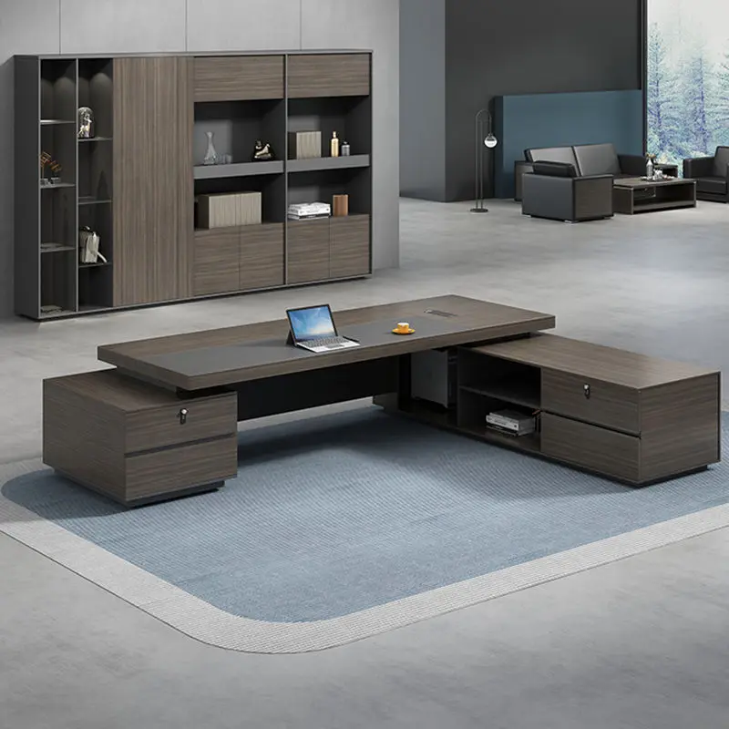 Office Furniture boss Desk Manager Executive Office Desk Table Ceo Luxury Desk boss Table — image 4