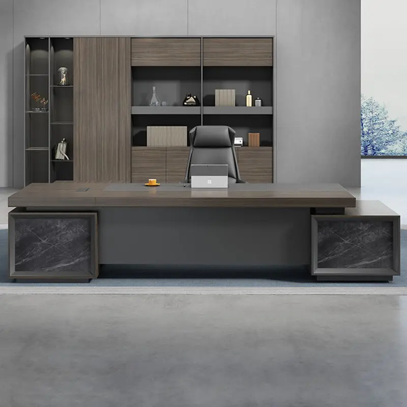 Office Furniture boss Desk Manager Executive Office Desk Table Ceo Luxury Desk boss Table — image 5