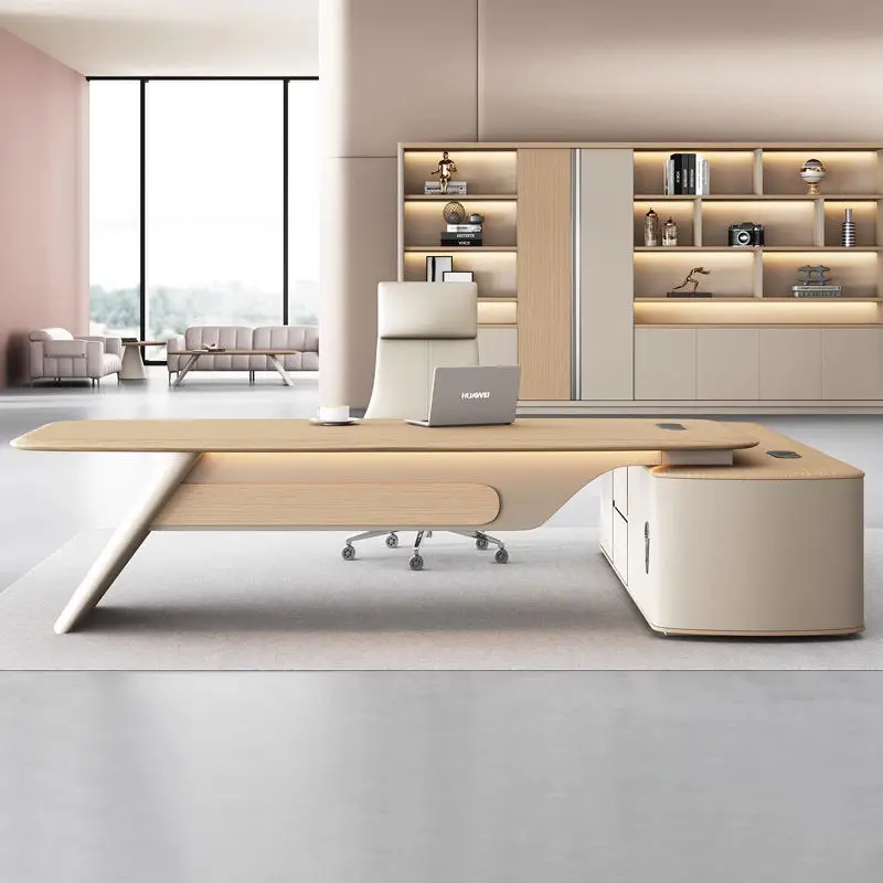 Office Furniture boss Desk Manager Executive Office Desk Table Ceo Luxury Desk boss Table — image 3