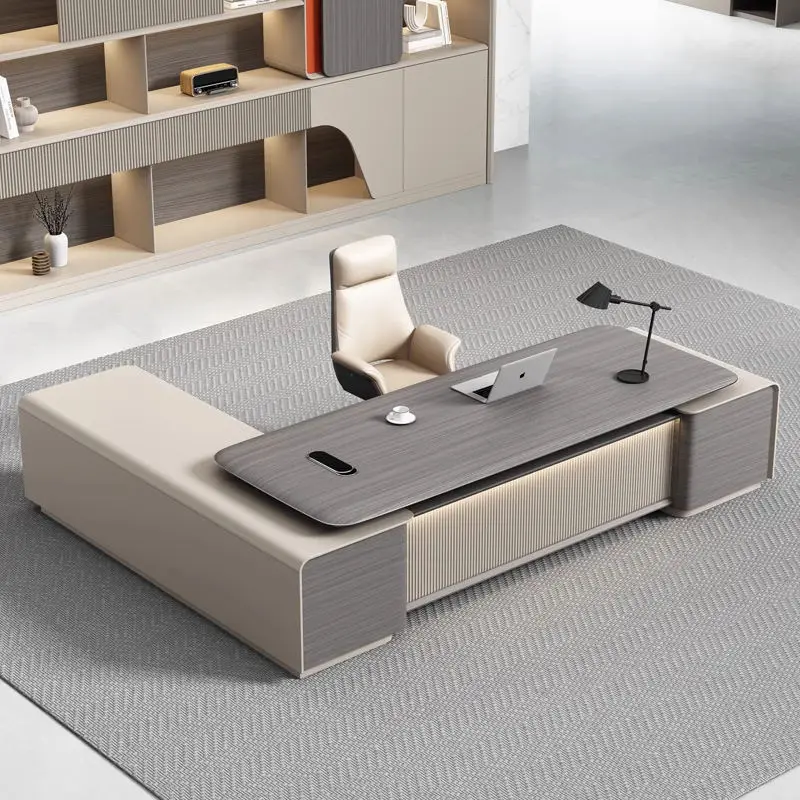 Office Furniture boss Desk Manager Executive Office Desk Table Ceo Luxury Desk boss Table — image 3