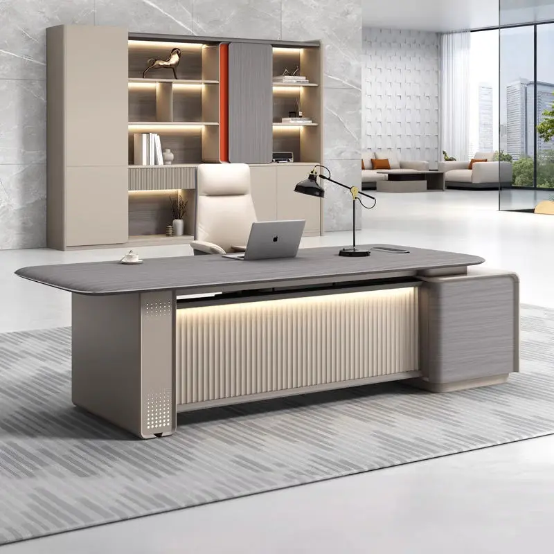 Office Furniture boss Desk Manager Executive Office Desk Table Ceo Luxury Desk boss Table — image 6