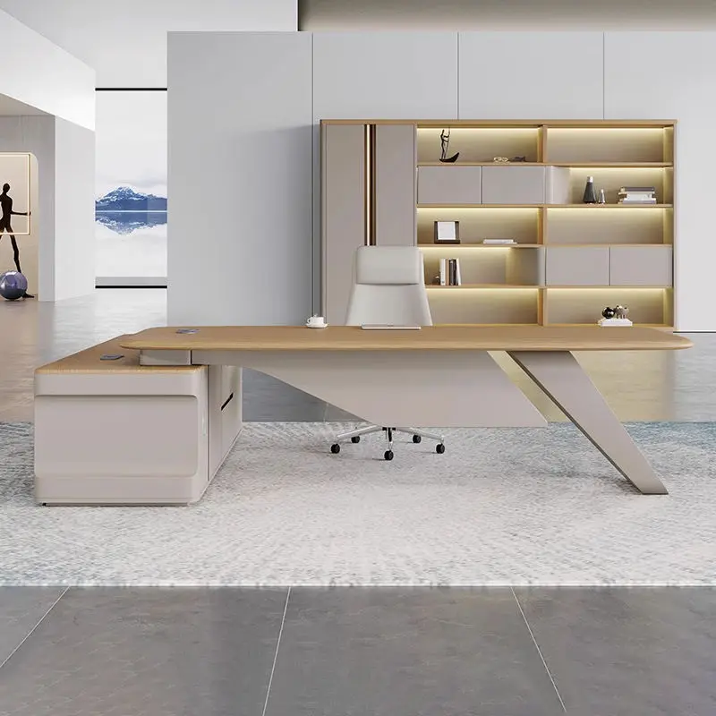 Office Furniture boss Desk Manager Executive Office Desk Table Ceo Luxury Desk boss Table — view 2