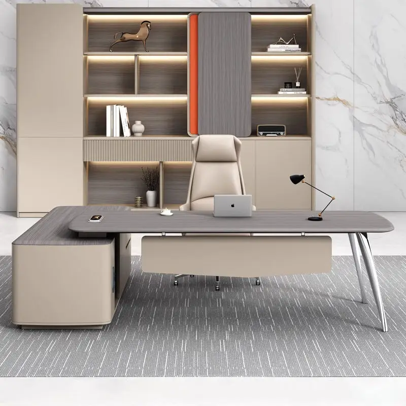 Office Furniture boss Desk Manager Executive Office Desk Table Ceo Luxury Desk boss Table — image 4
